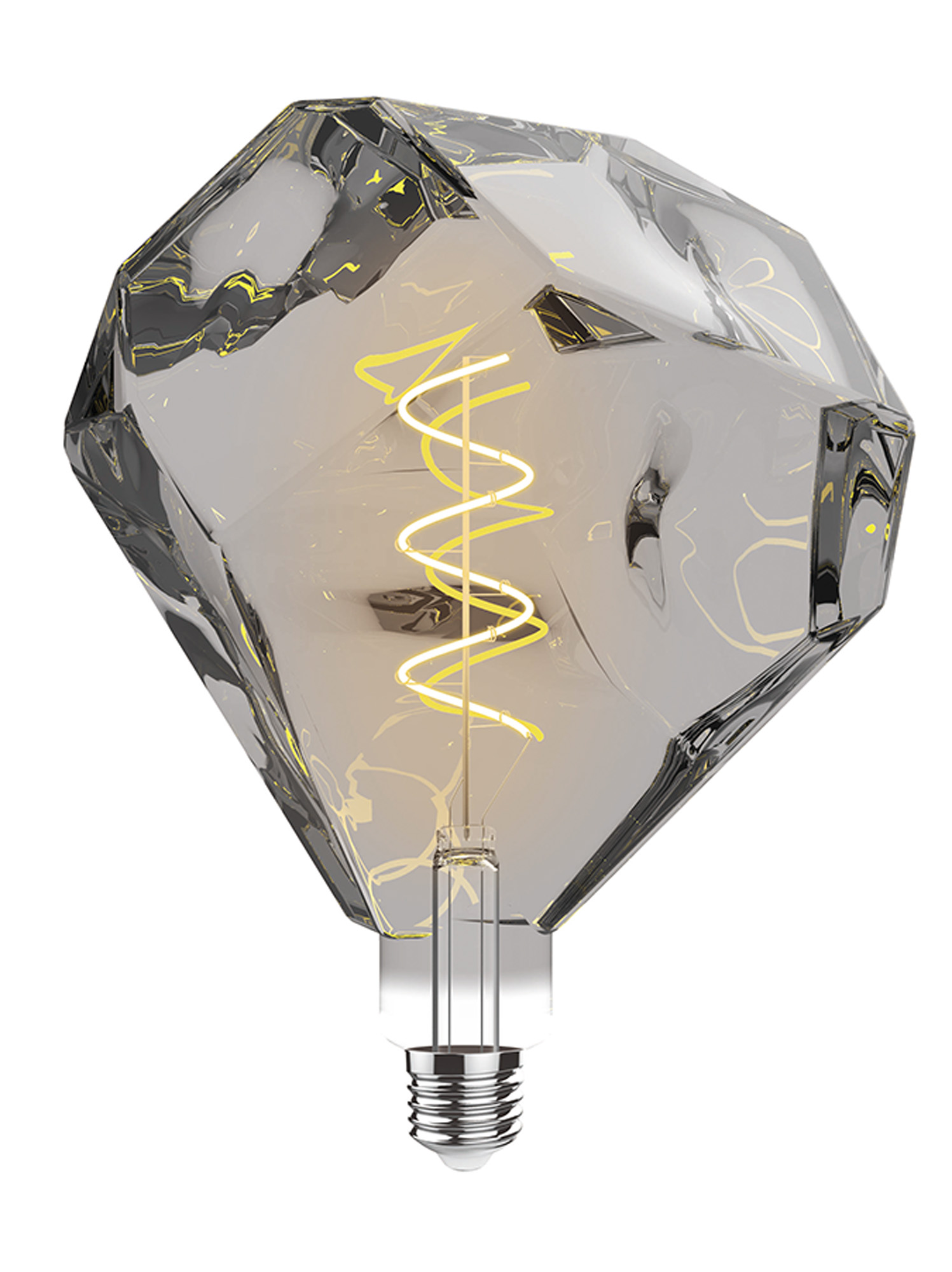 4300101  Classic Style LED Type E E27 Dimmable 4W 2100K 120lm